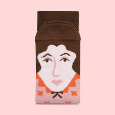 Virginia Wool Fun Socks for Book Lovers