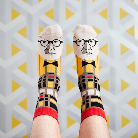 Leg Corbusier - Silly Architect Socks