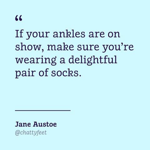 Cool Socks for Bookworms - Jane Austoe