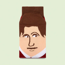 Funny Men's Socks for Book Lovers