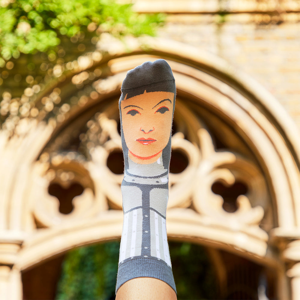 Joan of Arch Socks ChattyFeet History Gift Ideas