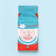 Fun Royal Socks - British Queen