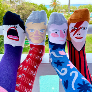 Fun Music Socks by ChattyFeet
