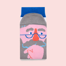 The Thinker Socks by ChattyFeet