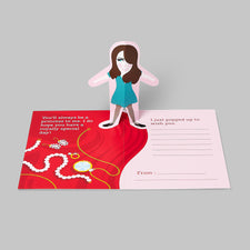 3D greeting cards - Kate Middlefold