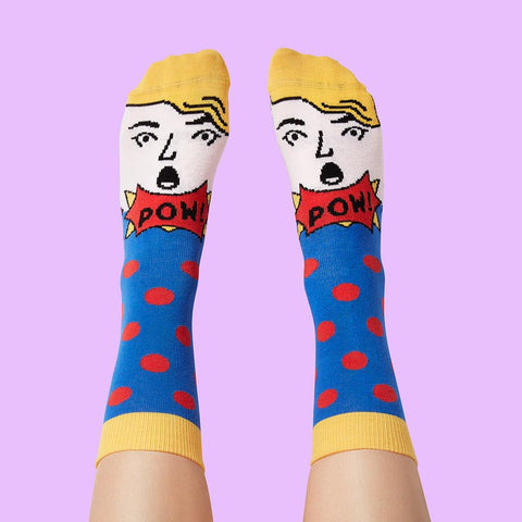 Pop Art Socks - Modern Artist Collection
