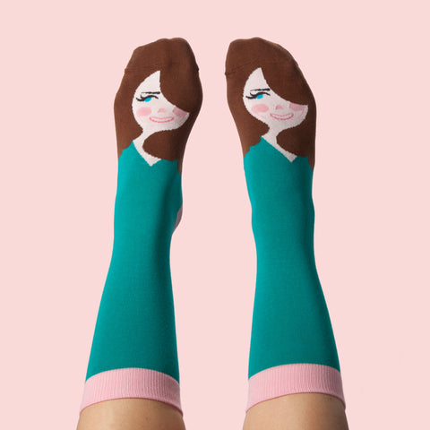 Royal Sock Gifts - Kate Middle-Toe by ChattyFeet