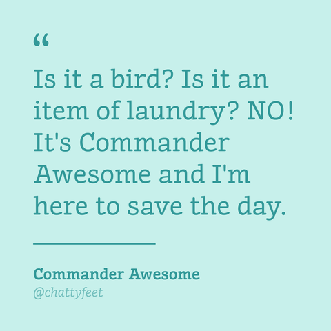 Unusual Gifts for Families - Commander Awesome Socks