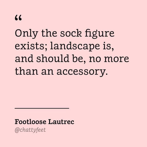 Cool Socks Inspired by Artists - Lautrec