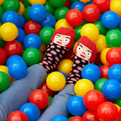 Fun Art Socks for Kids - Yayoi