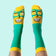 Unusual Cartoon Socks - ChattyFeet -Commander Awesome