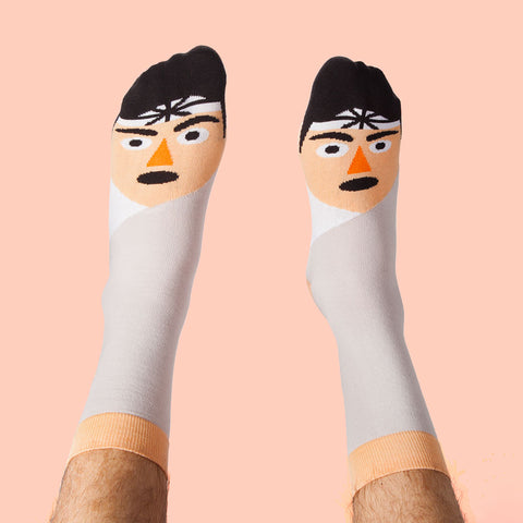 Karate Themed Socks - ChattyFeet