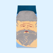 Socrates Funny Socks by ChattyFeet