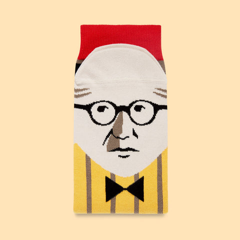 Funny Socks for Architects - Leg Corbusier