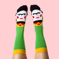 Funny Women's Socks for Art Lovers
