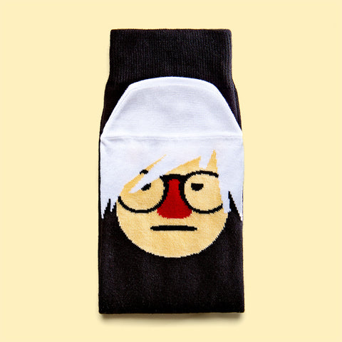 Gifts for Artists- Pop Art Socks - Andy