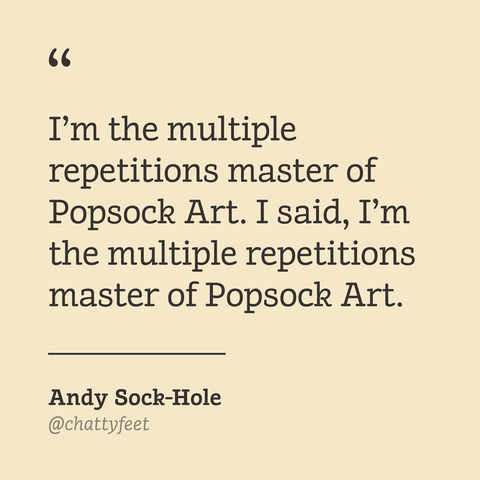 Pop Art Socks for Kids - Andy