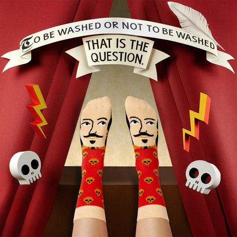 Cool socks for theatre fans - William