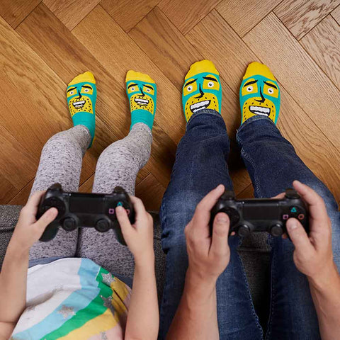 Funny Matching Socks for Parents & Kids