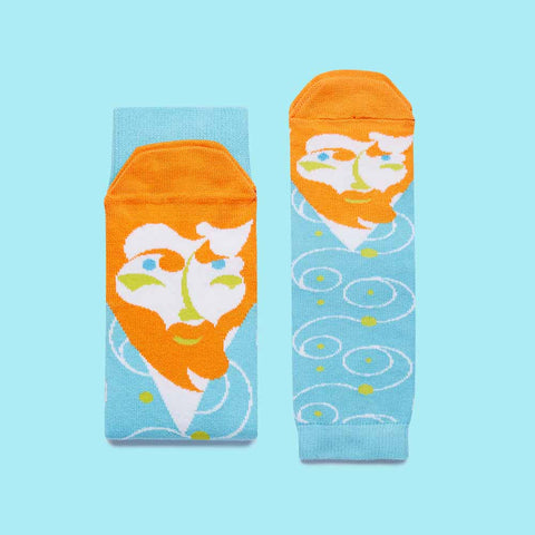 Vincent Van Toe Socks for Families