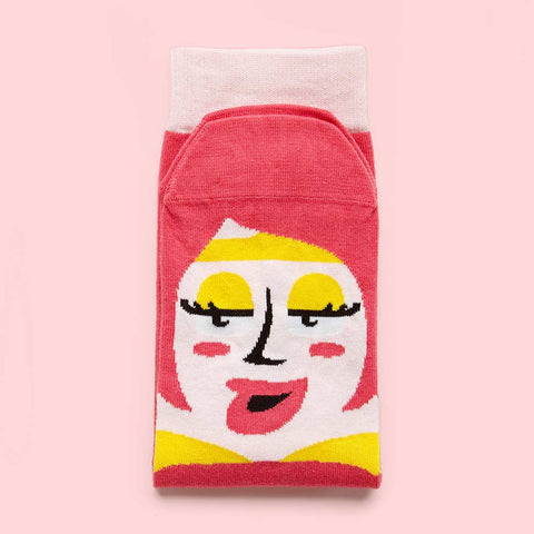 Buy Funny Character Socks - ChattyFeet - Venus